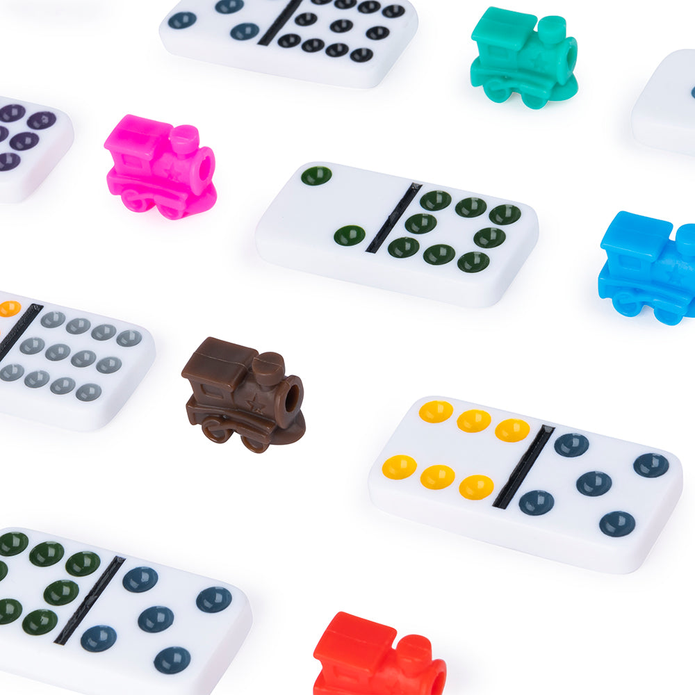 Double-12 Dominoes Classic Game in a Tin Box