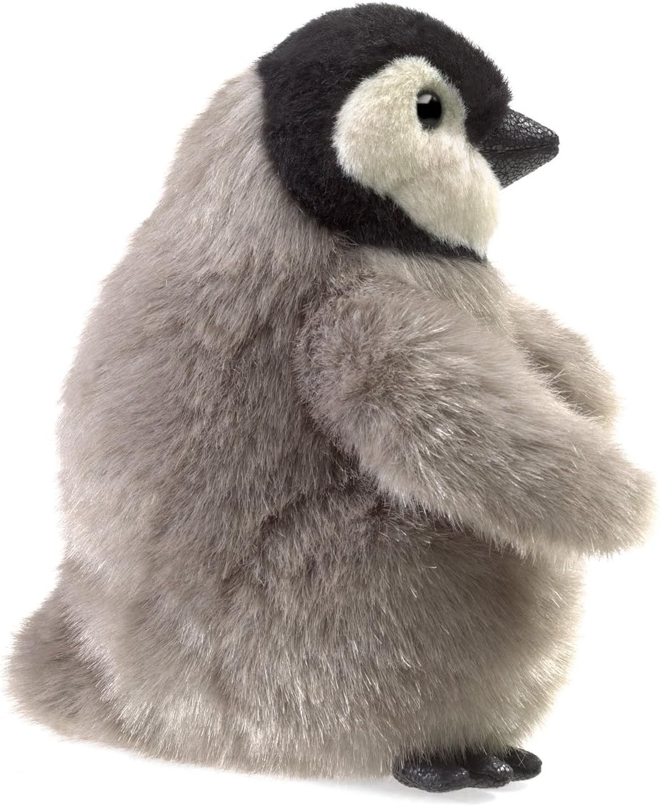 Folkmanis Baby Emperor Penguin Hand Puppet