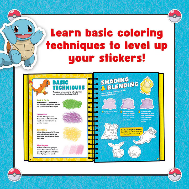 Klutz Pokémon: Color Your Own Fuzzy Stickers