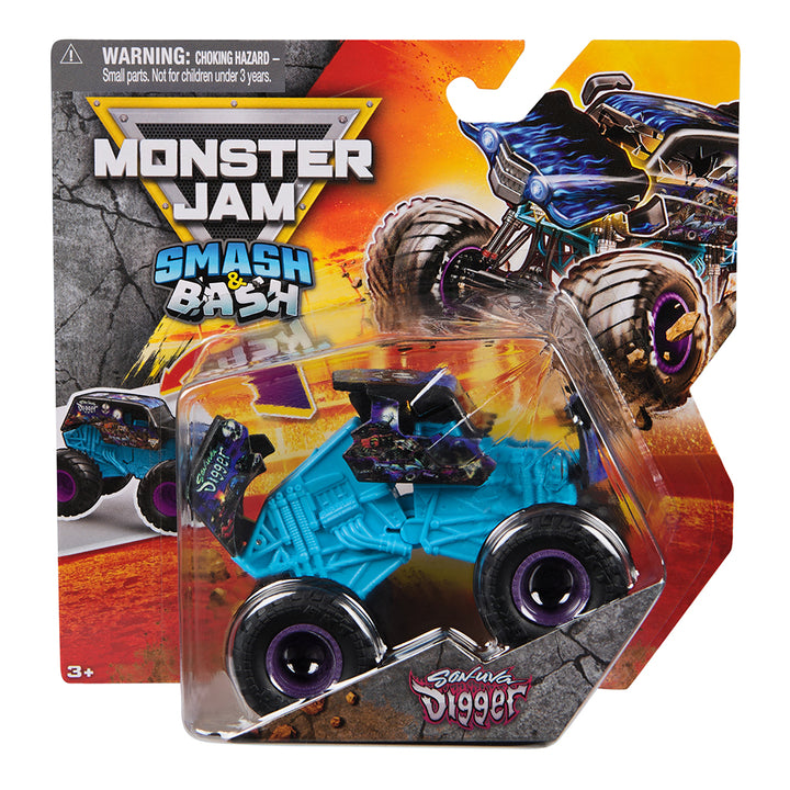 Monster Jam - 1:64 Truck Smash & Bash Assorted