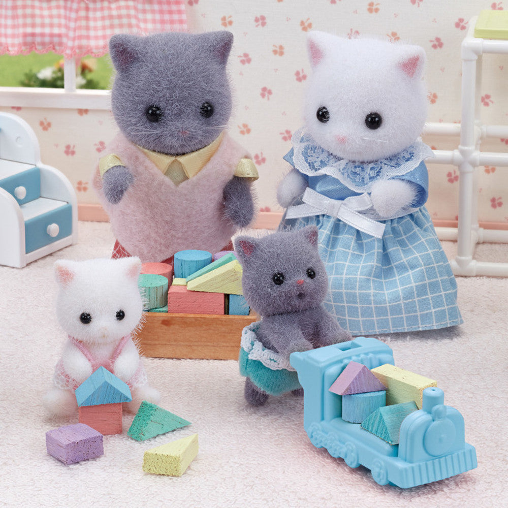 Calico Critters Persian Cat Twins Toytown Toytown Toronto