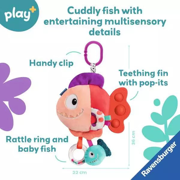Ravensburger Pop-it Piranha (red)