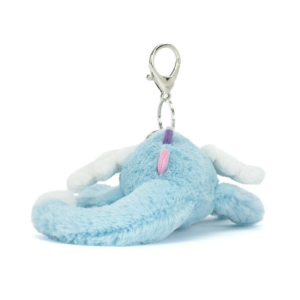Jellycat Sky Dragon Bag Charm Charm - LIMIT OF ONE PER CUSTOMER