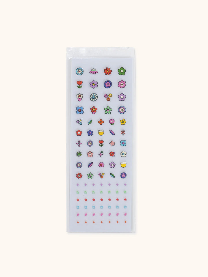 Tiny Blooms Pretty Posies Nail Stickers