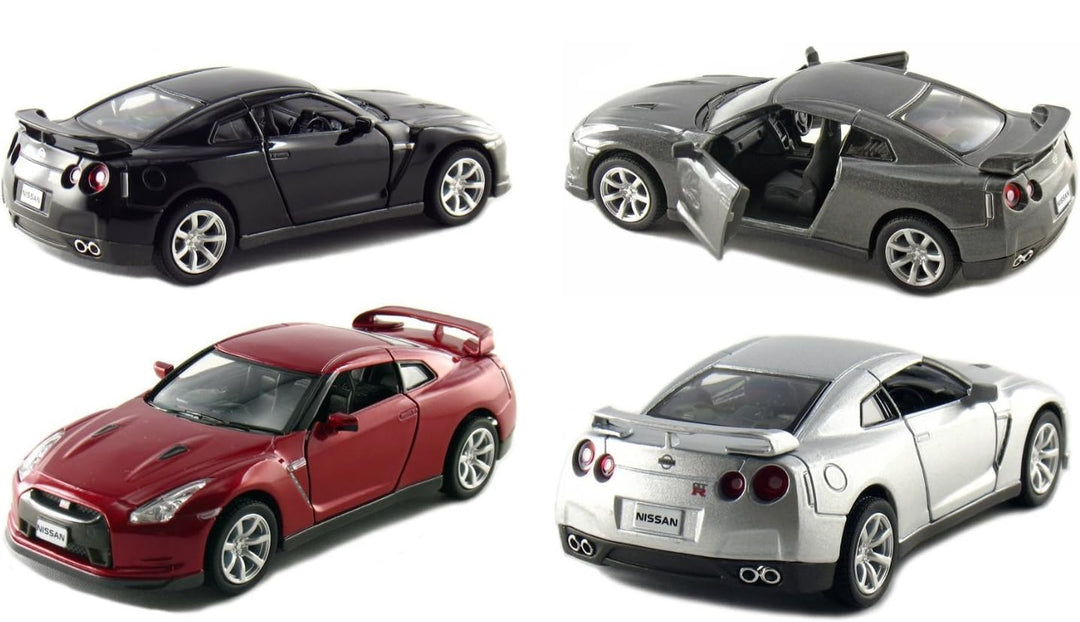 Kinsmart 5" 2009 Nissan GT-R R35 Die Cast Pull Back Vehicle