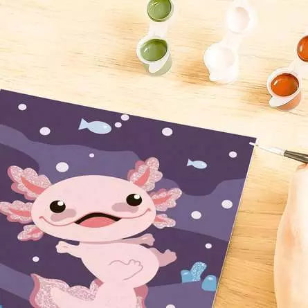 CreArt Paint by Number - Axolotl