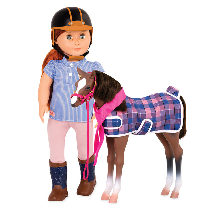 Our Generation Quarter Horse Foal 12"