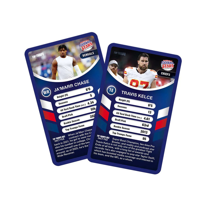 Top Trumps: American Football Stars