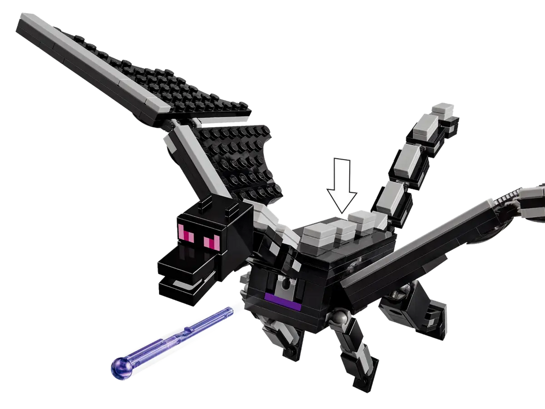 The ender dragon lego set sale