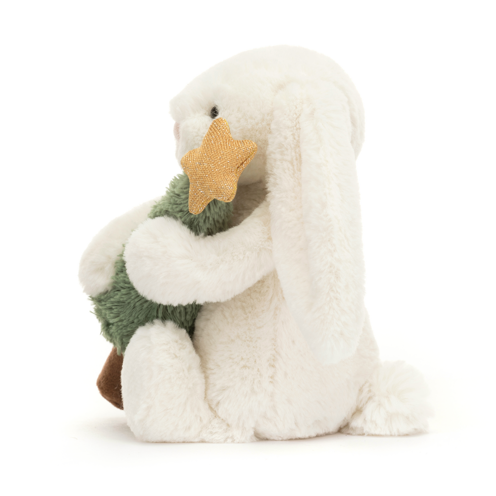 Jellycat Bashful Bunny with Christmas Tree - LIMIT OF ONE PER CUSTOMER