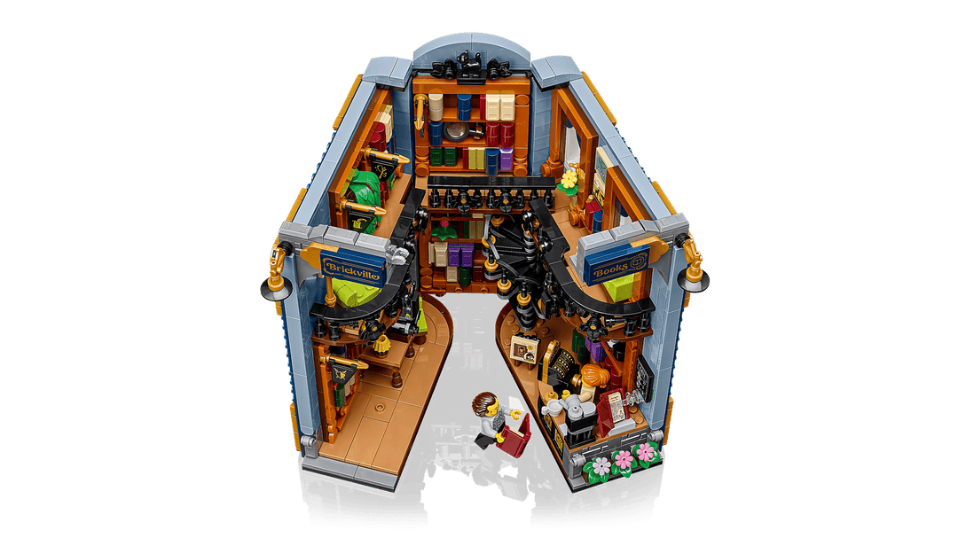 Lego® Icons Bookstore: Book Nook