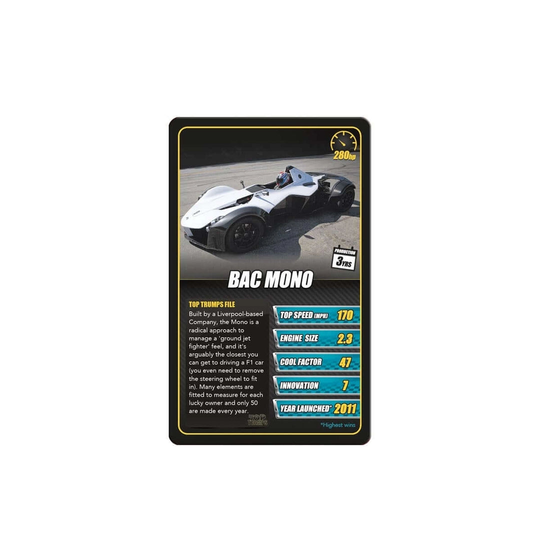 Top Trumps: Sports Cars
