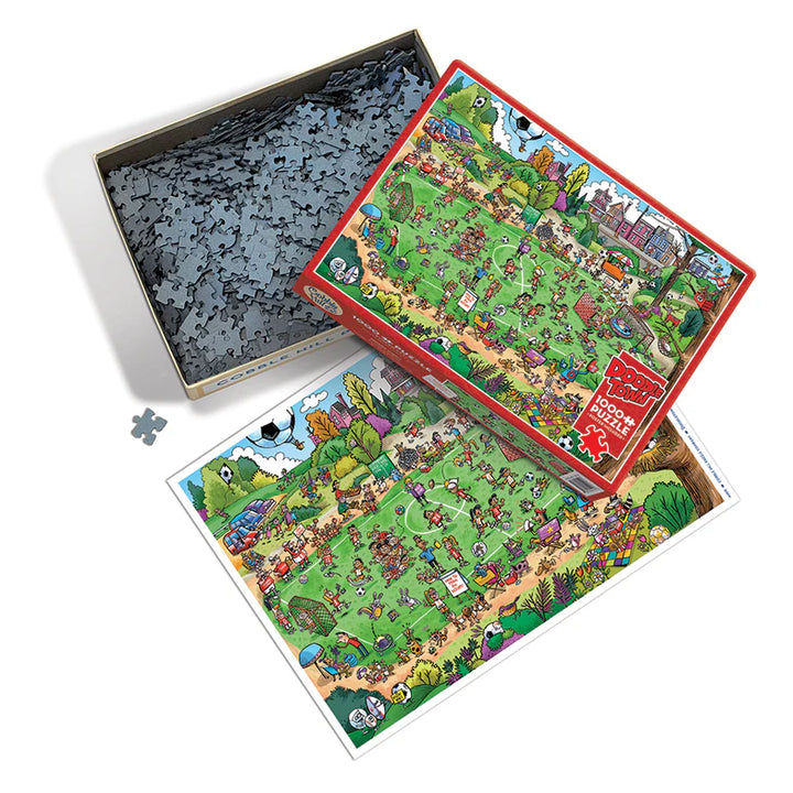 Cobble Hill DoodleTown: Offside Antics 1000 Piece Puzzle
