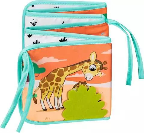 Ravensburger Tummy Time Book Wild Animals