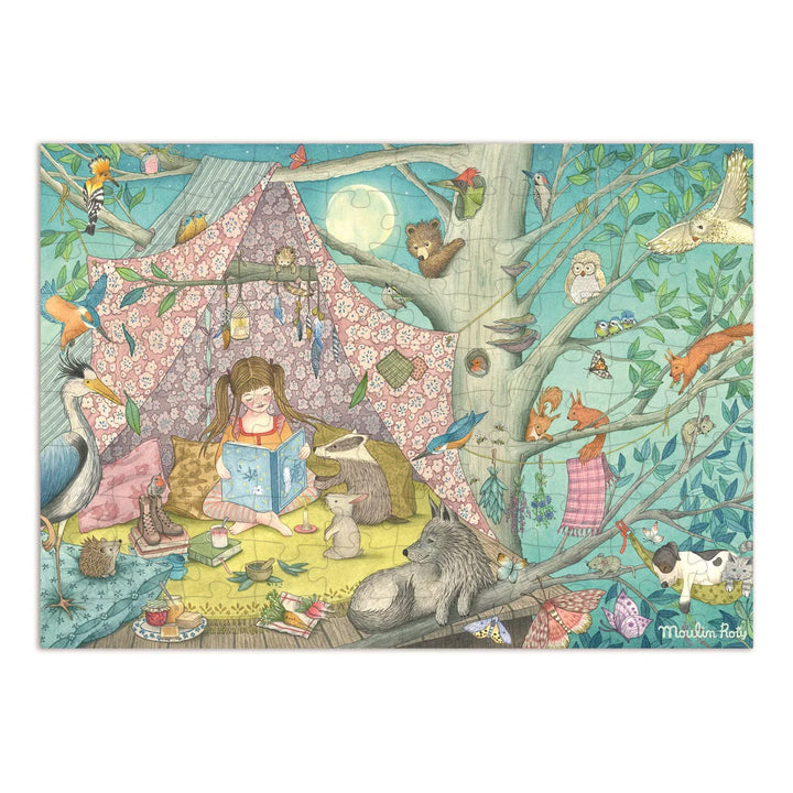 Moulin Roty Les Rosalies - Secret Playhouse Puzzle 100pcs
