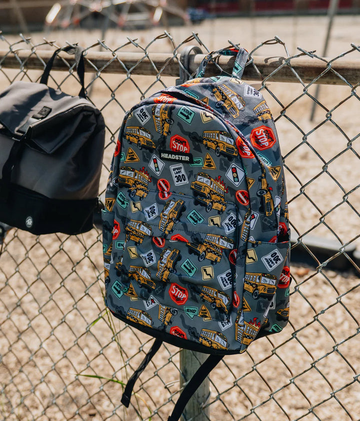 Headster Kids Bus-Ted 20L Backpack - Grey Mix