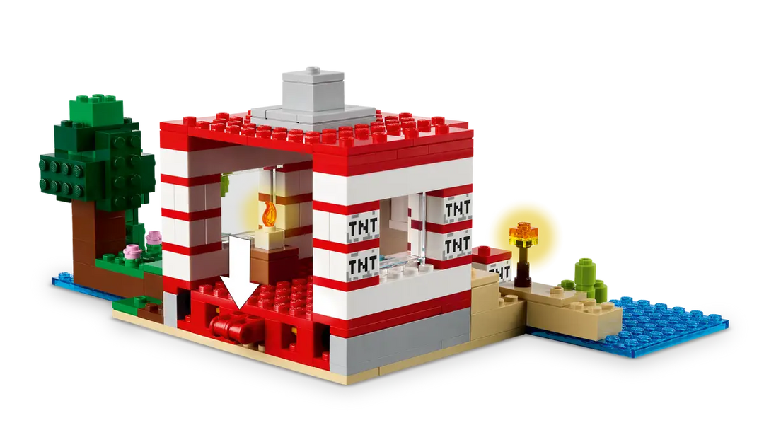 LEGO® Minecraft® The TNT Jungle House