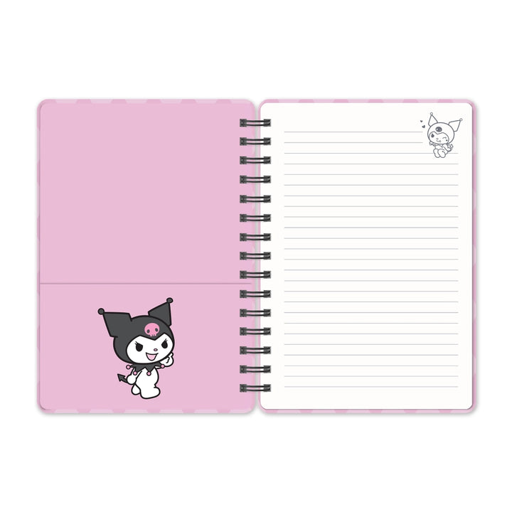 Sanrio Totally Kuromi™ Agatha Notebook with Sticker Sheet