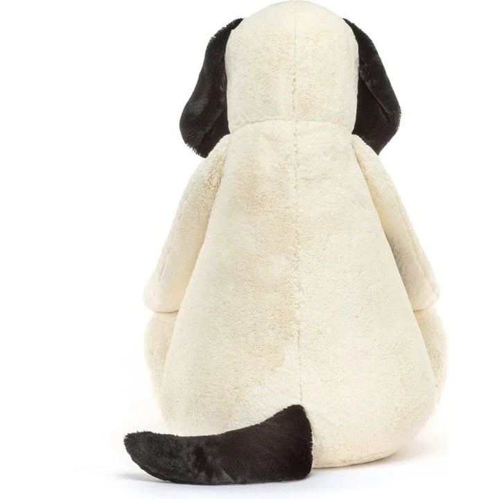Jellycat Bashful Black & Cream Puppy Gigantic FINAL SALE