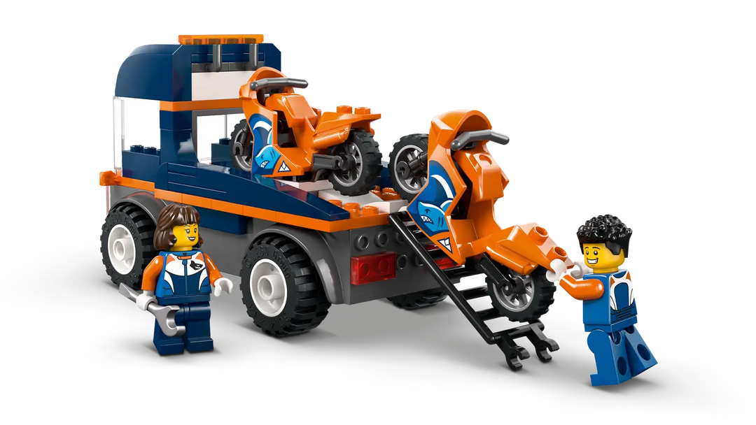LEGO® City Motorcycle Transporter