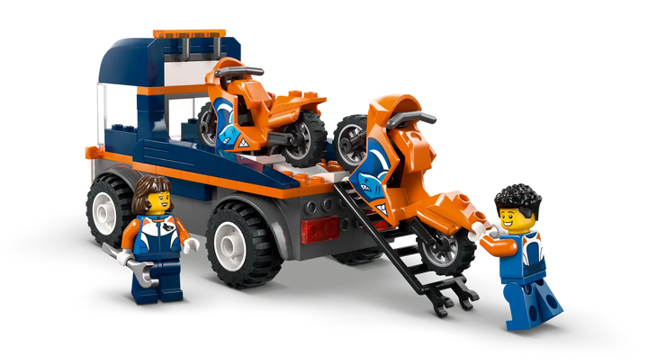 LEGO® City Motorcycle Transporter