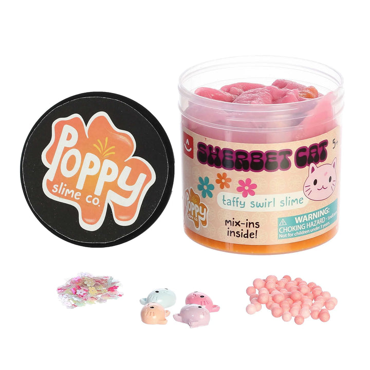 Poppy Slime Co.™ - Sherbet Cat Slime