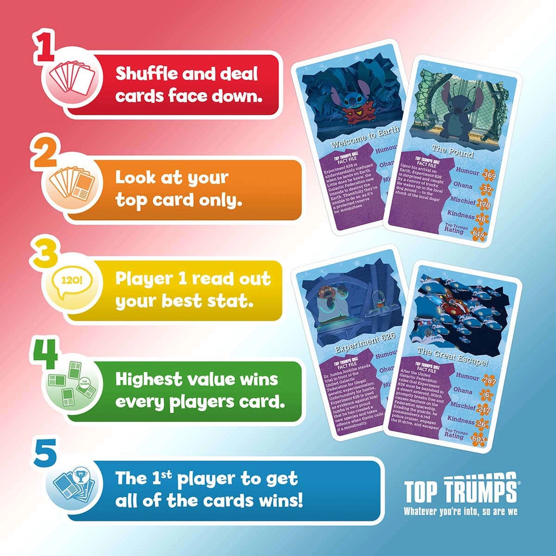 Top Trumps: Lilo &amp; Stitch 30 Movie Moments