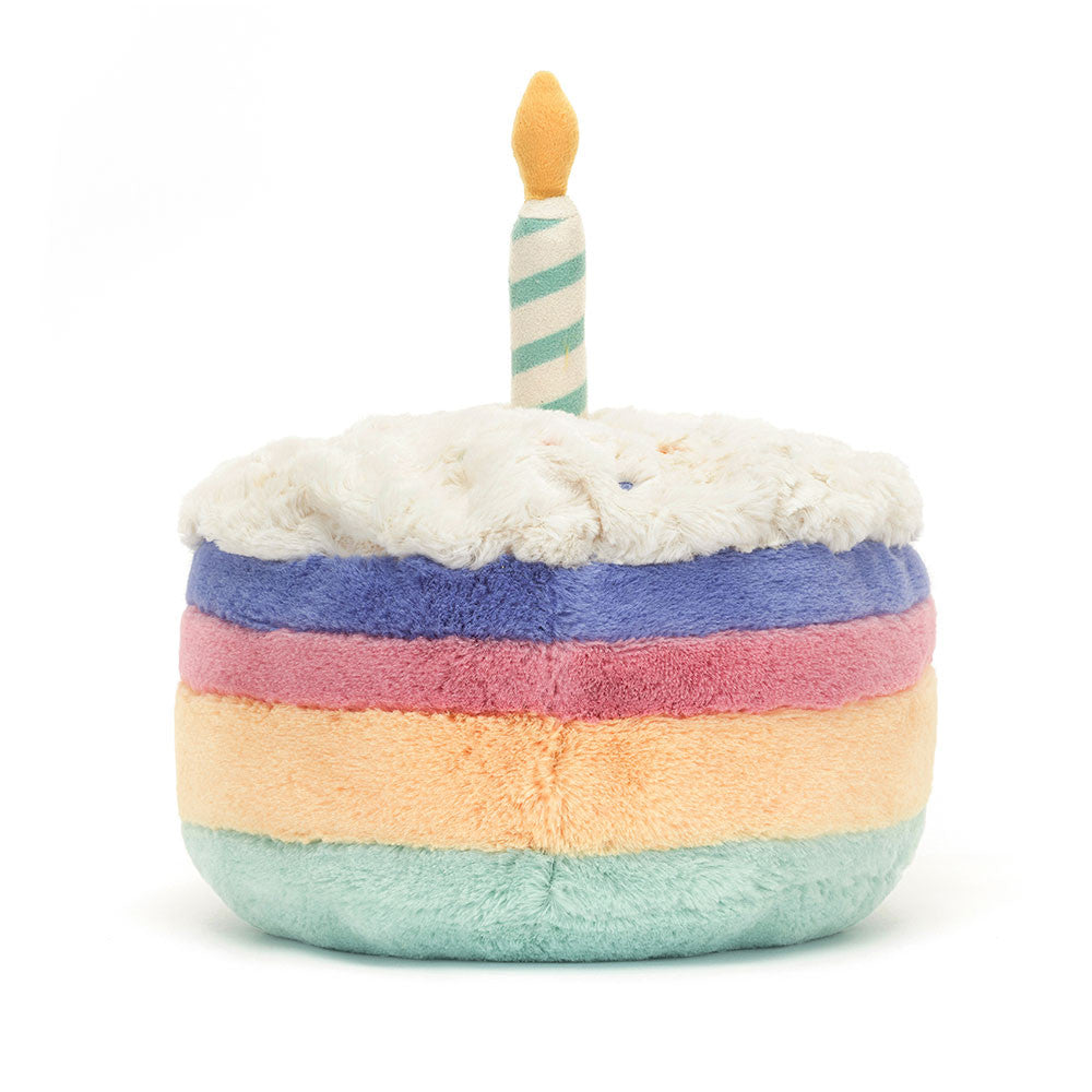 Jellycat Amuseables Rainbow Birthday Cake - LIMIT ONE PER CUSTOMER