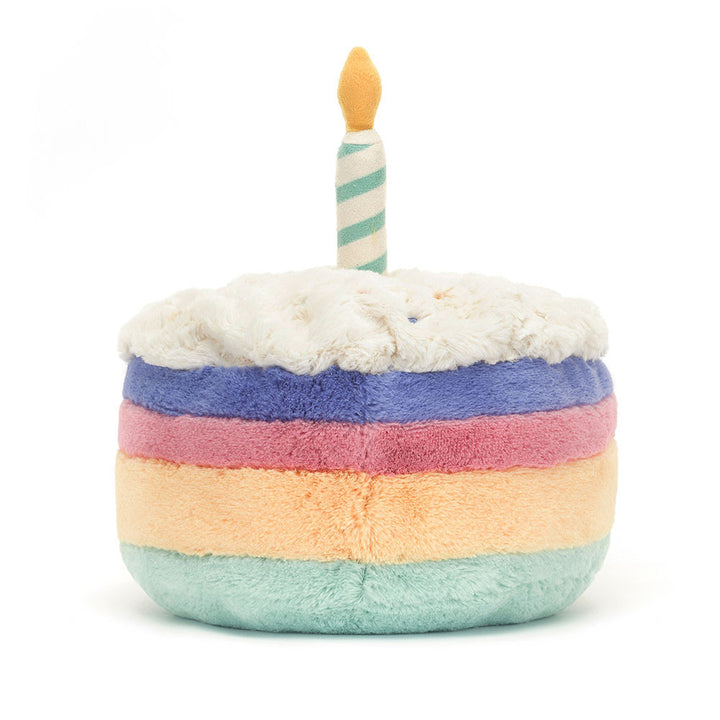 Jellycat Amuseables Rainbow Birthday Cake - LIMIT ONE PER CUSTOMER