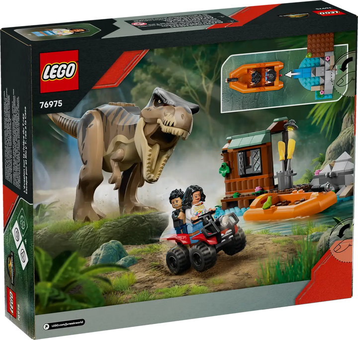 Lego Jurassic World T. rex River Escape