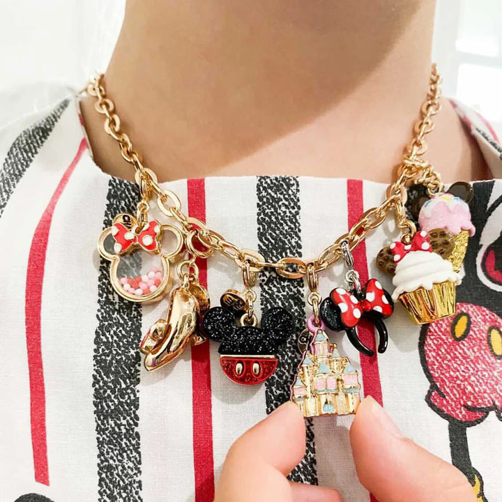 CHARM IT! Gold Mickey Ice Cream Charm