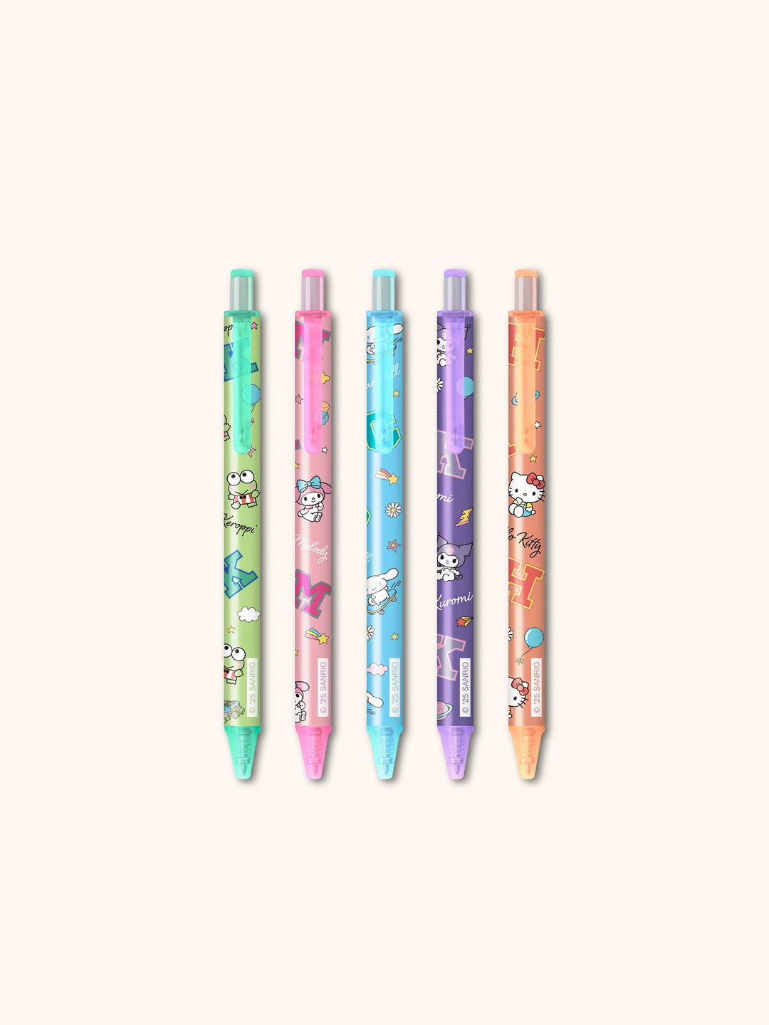 Hello Kitty and Friends College Blue Gel Pens