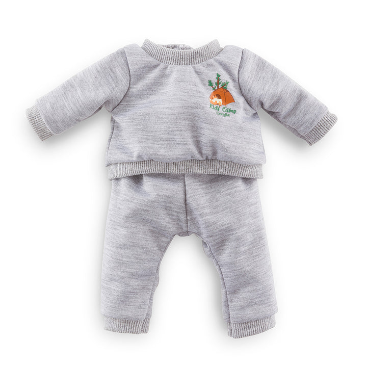 Corolle Little Explorer - Grey Jogging Suit for 12" Baby Doll