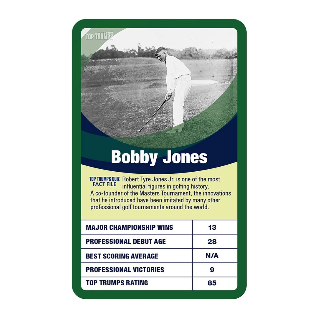 Top Trumps: Greatest Golfers