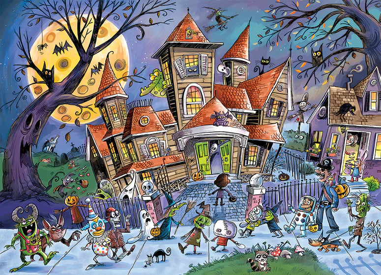 Cobble Hill Haunted House Jigsaw Puzzle 350pc Family Puzzle