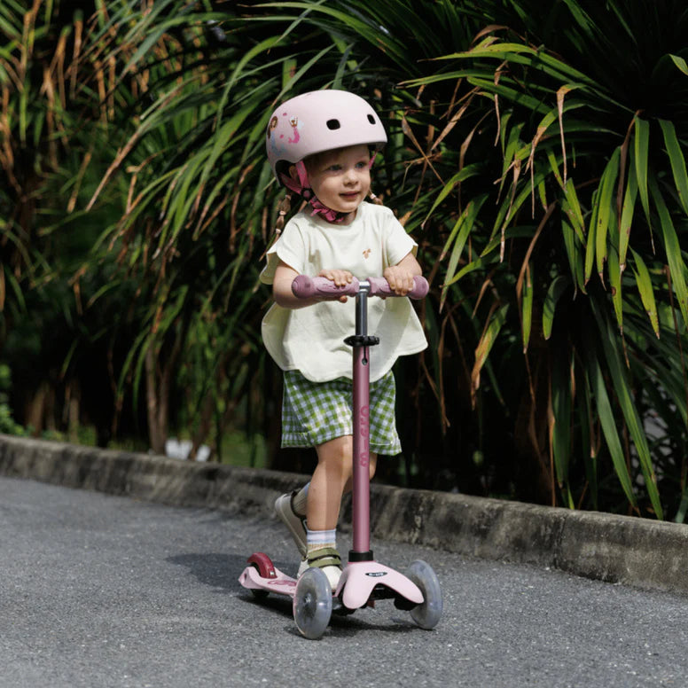 Micro Rock &amp; Go LED Dusty Rose Scooter