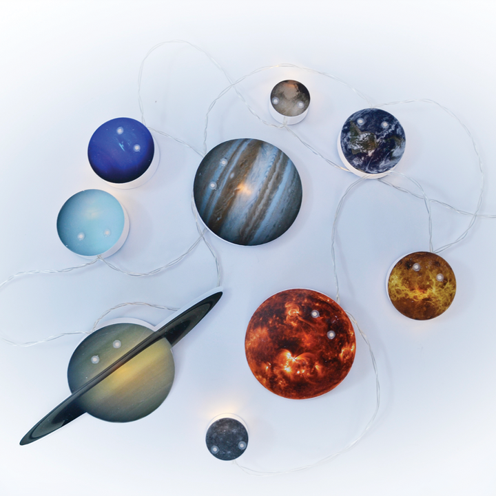 Iscream Solar System Planet String Lights