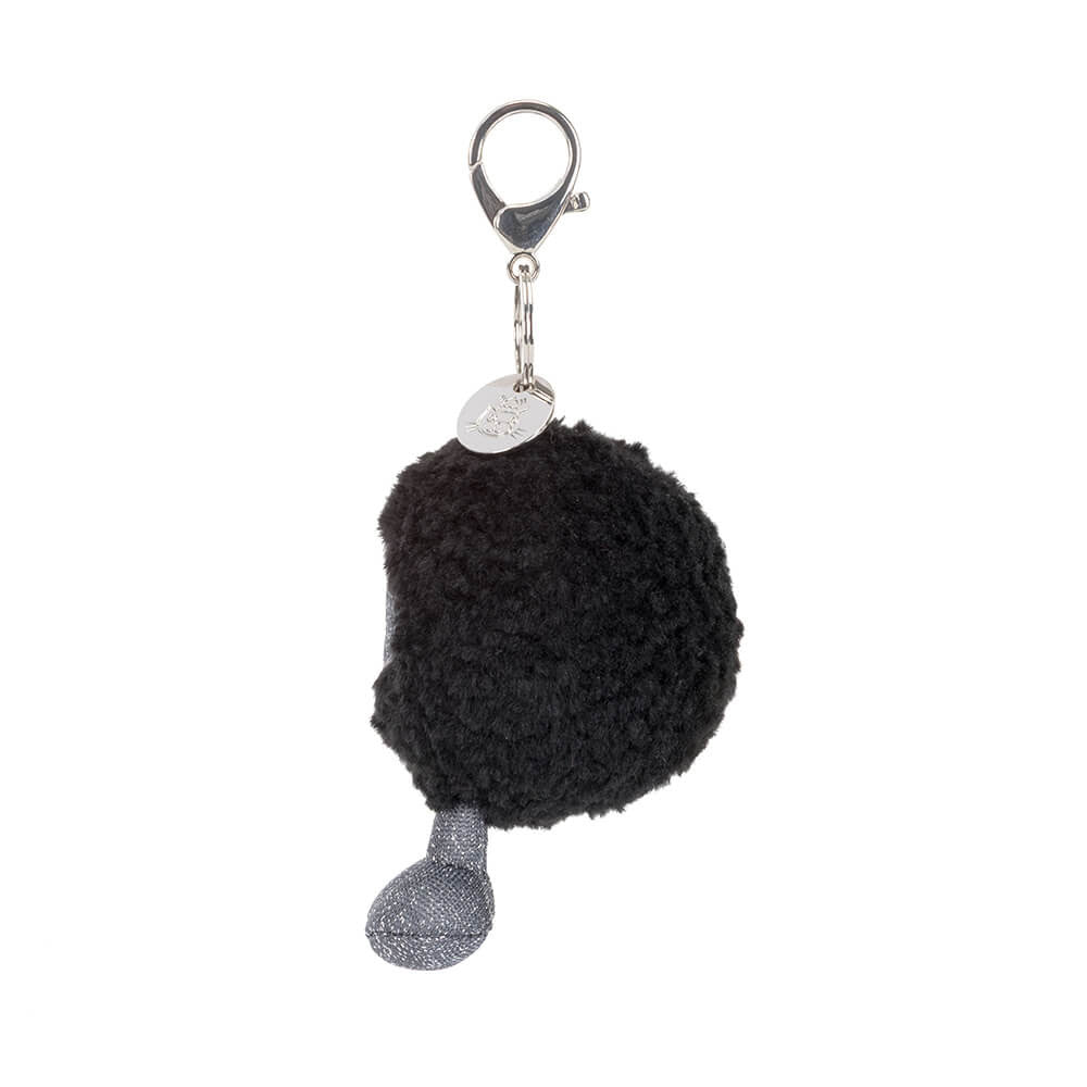 Jellycat Amuseables Black Hole Bag Charm - LIMIT ONE PER CUSTOMER