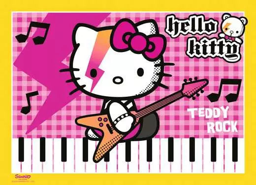 Ravensburger  Let's go, Hello Kitty! 4 x 100pc Puzzle