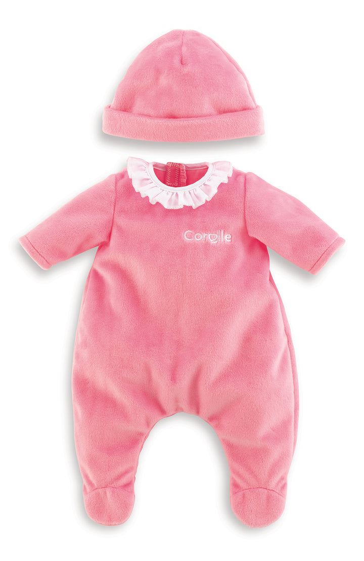 Corolle Pink Pajamas & Hat for 12" Baby Doll