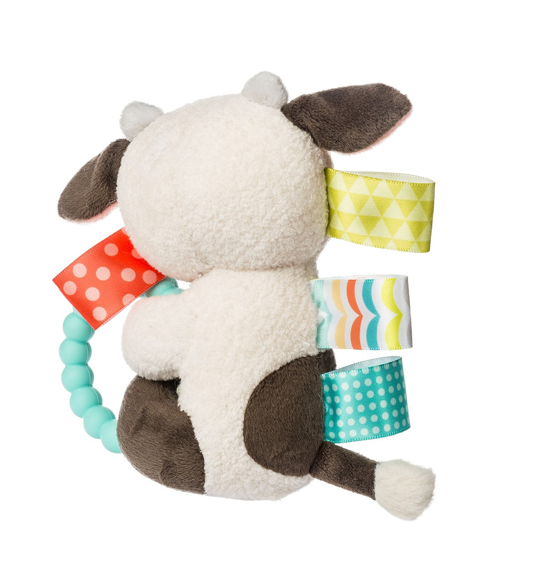 Mary Meyer Taggies Buttercup Cow Teether Rattle – 6″