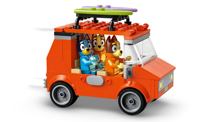 Lego® Bluey's Beach & Family Car Trip