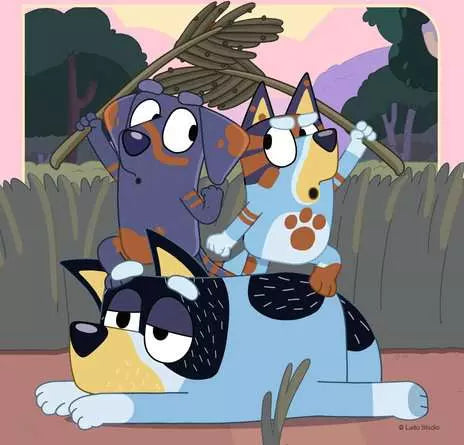 Ravensburger Bluey 3 X 49 Pc Puzzle