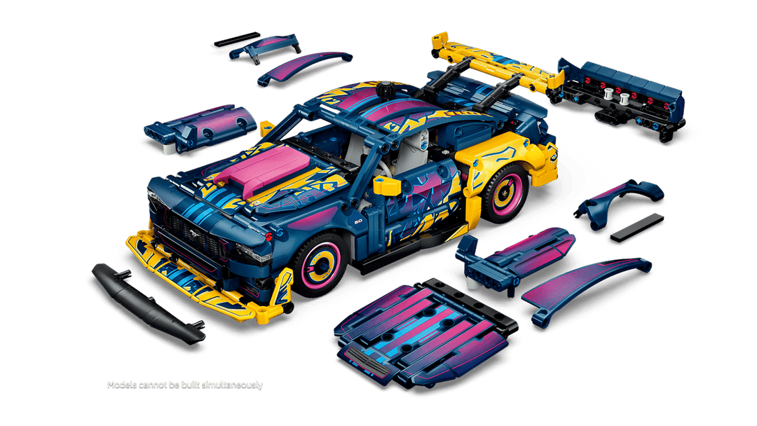 Lego® Technic™ Custom Garage Ford Mustang GT Car