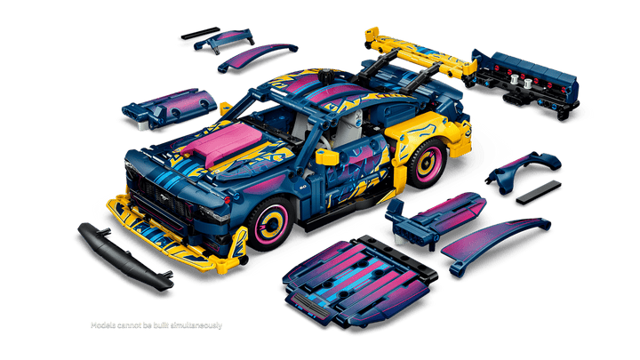 Lego® Technic™ Custom Garage Ford Mustang GT Car