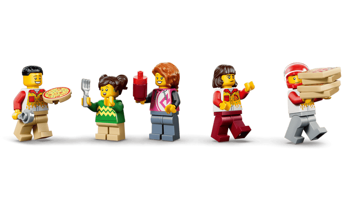LEGO® City Pizza Delivery Experience with Vehicles