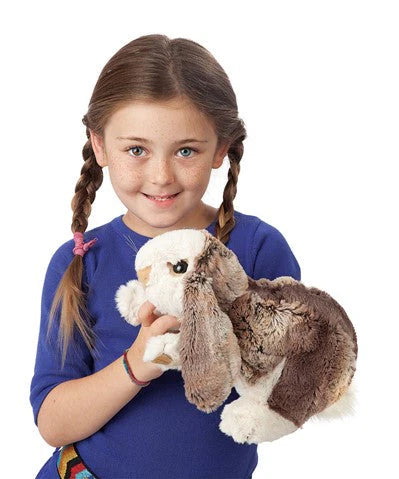 Folkmanis Baby Lop Rabbit Hand Puppet