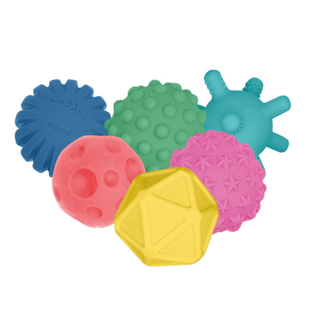 Edushape 6 Pack Baby Sensory Balls