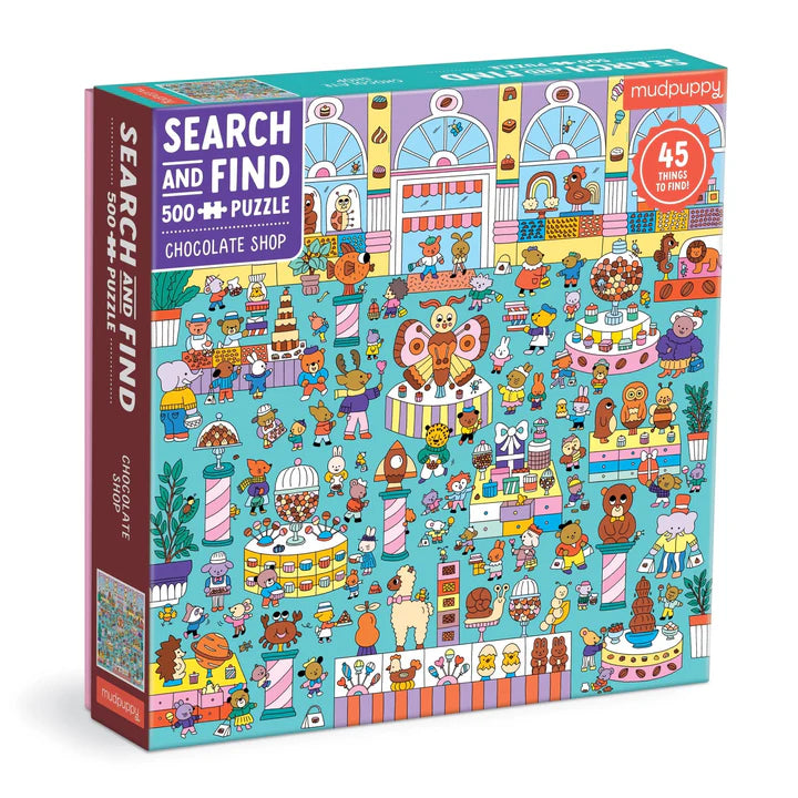 Chocolate Shop 500pc Family Jigsaw Puzzle