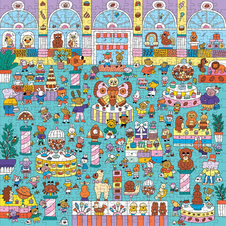 Chocolate Shop 500pc Family Jigsaw Puzzle